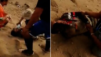 Aberrante: futbolistas chilenos golpearon a