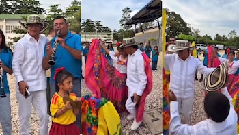 Gustavo Petro llegó a Ciénaga de Oro, el pueblo donde nació, bailando porro y haciendo promesas: “Con mi gente”