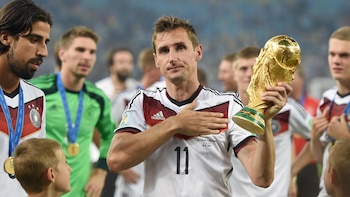 Miroslav Klose felicita a Leo Messi: "Me alegro que haya sido él, soy un gran admirador suyo"