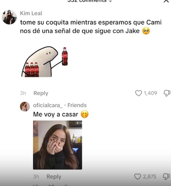 Cara Rodríguez respondió a una seguidora y confirmó que tiene planes de matrimonio con Jake Castro - crédito redes sociales