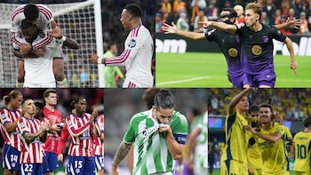 El fútbol español firma un pleno inédito en la Champions