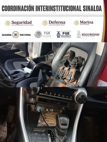 Personal naval aseguró cargadores, cartuchos