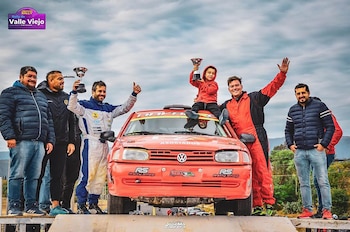 Navarro con parte de su