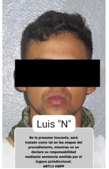 El detenido fue trasladado ante el Ministerio Público, donde se integrará la carpeta de investigación correspondiente para determinar su situación jurídica. (Crédito: redes sociales)