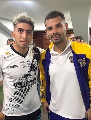Pérez Roa junto a Cardona