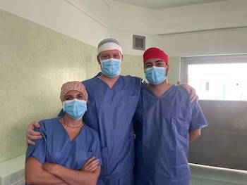 Jesús Martín-Fernández junto a su