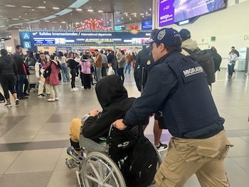 El hombre se encontraba en