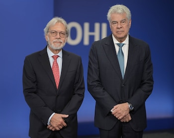 14/07/2026 Luis Amodio, presidente ejecutivo de OHLA, y Mauricio Amodio, vicepresidente ejecutivo
POLITICA ESPAÑA EUROPA MADRID
OHLA
