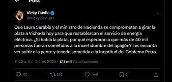 La precandidata Dávila manifestó sus