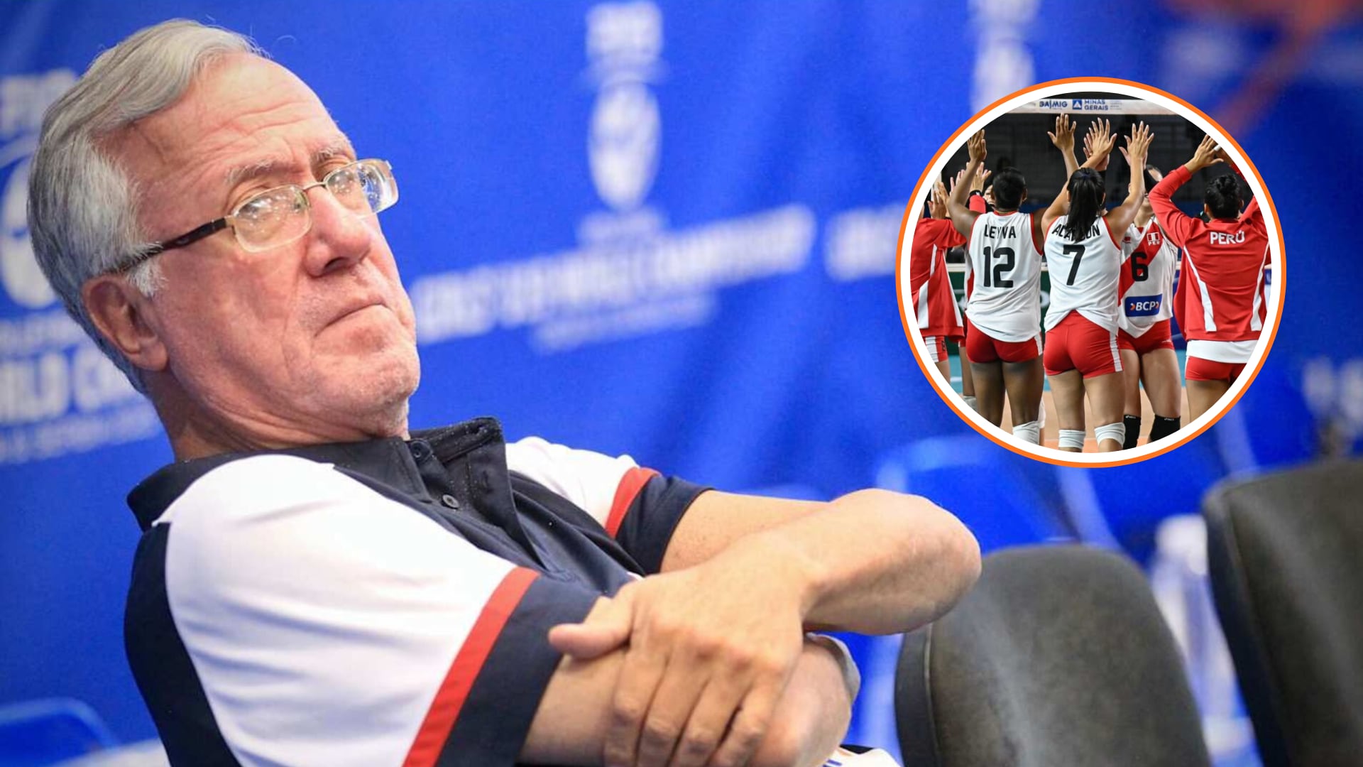 Gino Vegas habló de los posibles castigos a voleibolistas que rechacen convocatorias. Crédito: FIVB