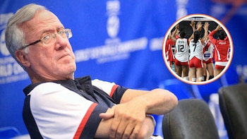 Gino Vegas habló de los posibles castigos a voleibolistas que rechacen convocatorias: “La Ley del Deporte es muy clara”
