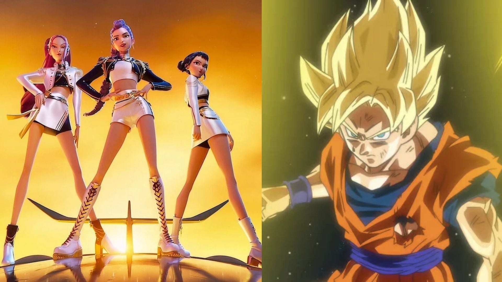 Las Guerreras K-pop pueden ser adaptadas en diferentes universos en pocos segundos. (Fotocomposición Infobae)