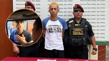 “Loco Jean” saltó nuevamente a la luz pública tras viralizarse un video en redes sociales que mostraba cómo intimidaba al conductor de una combi el pasado 7 de diciembre. (Foto: PNP)