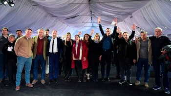 Martín Insaurralde en la inauguración