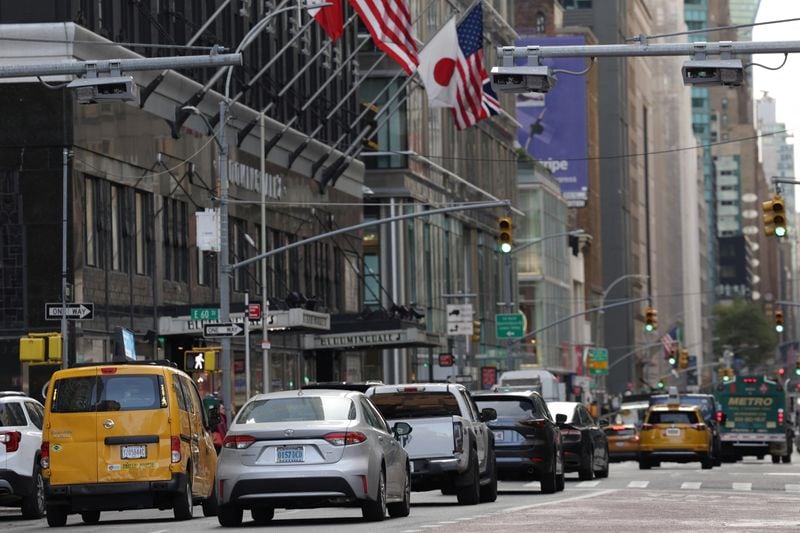 La nueva ley en Nueva York exige instalar un limitador inteligente de velocidad a conductores con 16 infracciones por cámaras en 12 meses (REUTERS/Kent J. Edwards)