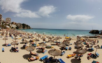 Cala Major en Mallorca, en