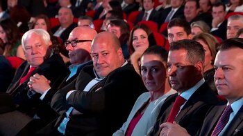 Claudia Sheinbaum entre Enrique Alfaro