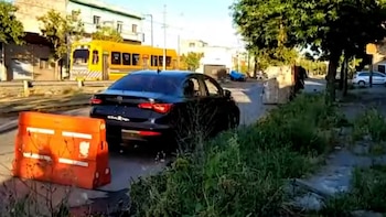 Un chofer de aplicaciones se