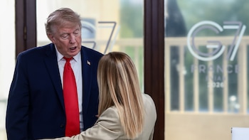 Trump volvió a cuestionar a Meloni por su falta de apoyo frente a la amenaza nuclear iraní: “No están ahí para defendernos”