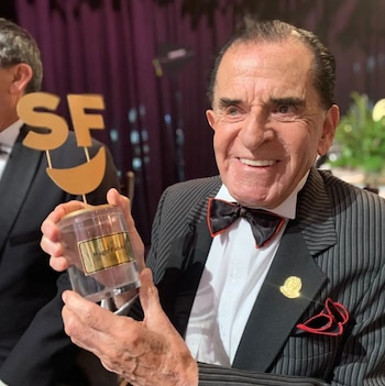 Patiño destacó por sus imitaciones