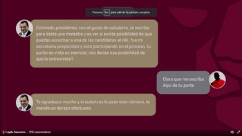 Pese a resolución, Layda volvió