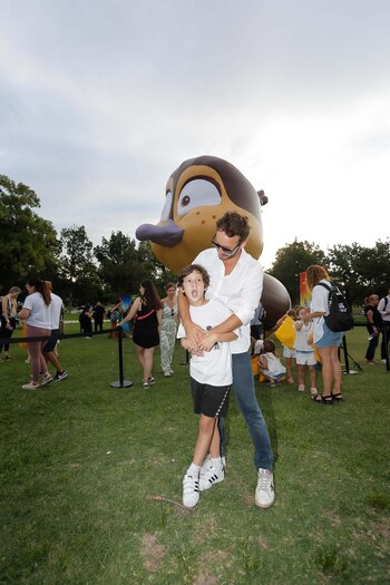 Benjamín Vicuña en el evento