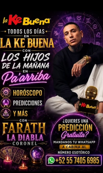 Actualmente era colaborador en la estación de radio La KeBuena, con una sección de predicciones