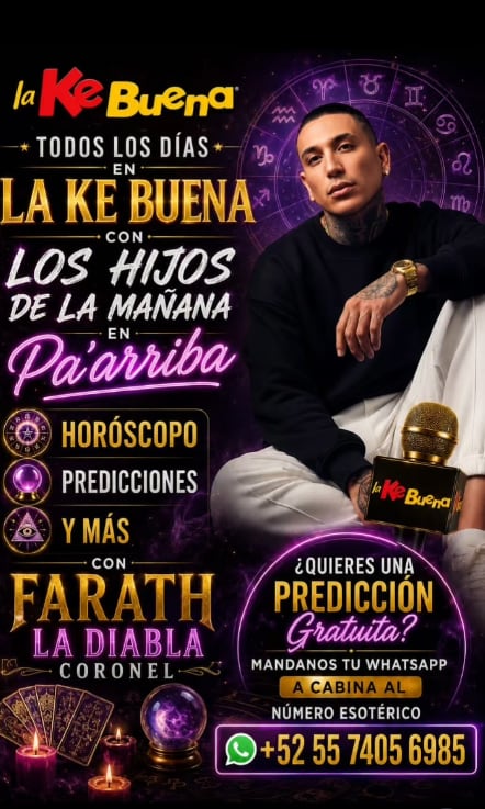 Actualmente era colaborador en la estación de radio La KeBuena, con una sección de predicciones y horóscopos. (Captura de pantalla )