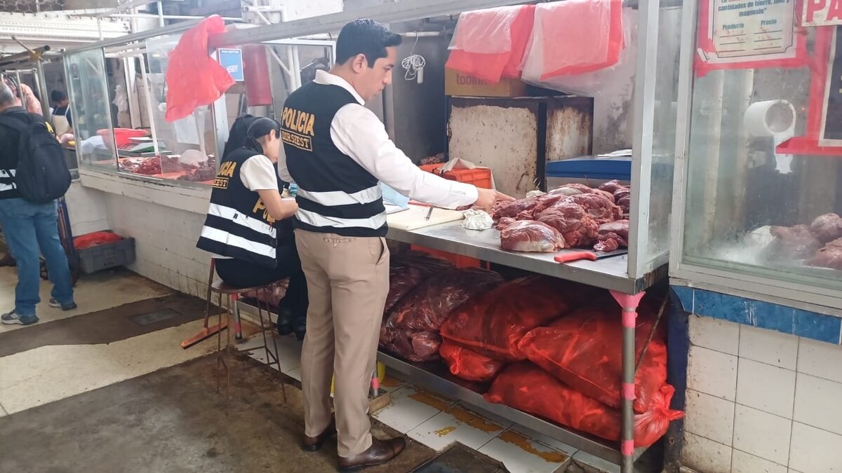 Incautan media tonelada de carne de caballo que era vendida como res en mercados de La Victoria - Infobae