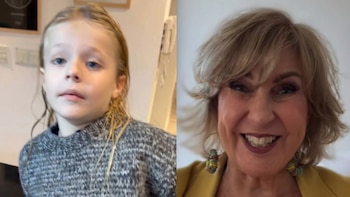 Las lágrimas de emoción de Dionisio, el hijo de Flavio Mendoza, por el regalo de Georgina Barbarossa: “Muchas gracias, tía”