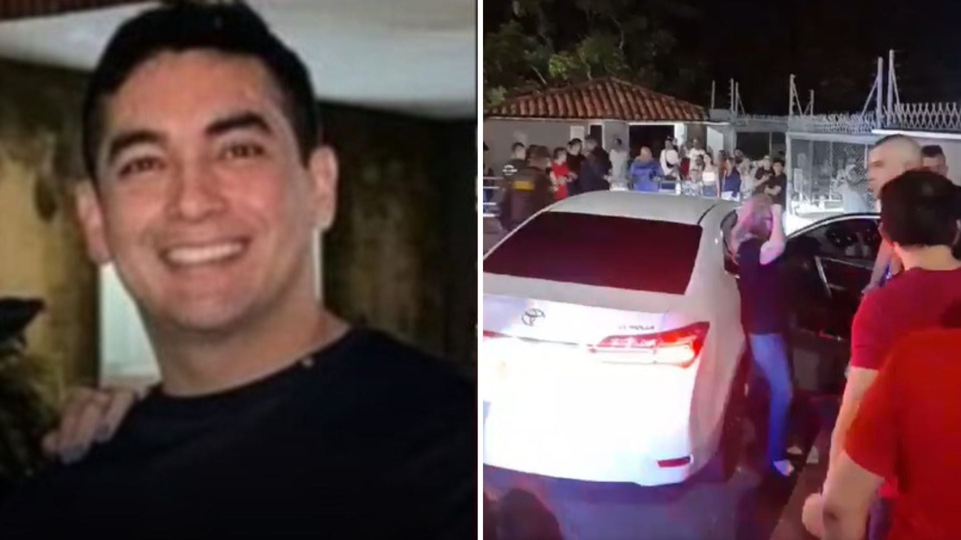 Luis Miguel Osorio Chacin asesinado junto con uno de sus escoltas y su hijo menor de edad - crédito Captura video @DistopiaPrensa/X