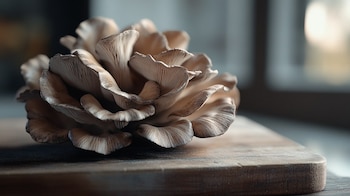 Imagen de hongo maitake. Otras opciones: alimento medicinal, propiedades antioxidantes, salud inmune, beneficios nutricionales, hongo comestible. - (Imagen Ilustrativa Infobae)