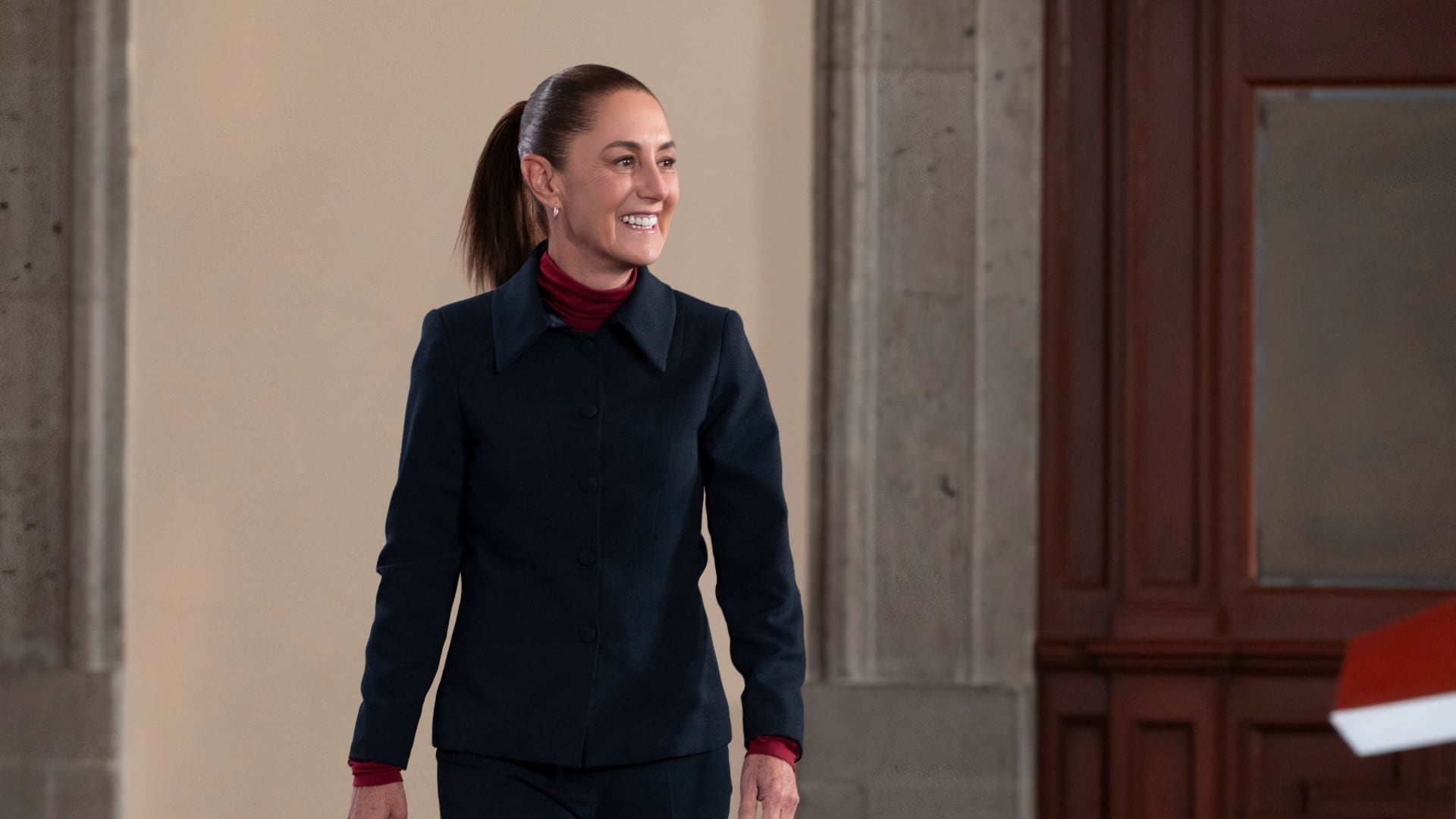 Sheinbaum celebra Día de Reyes con niños en Palacio Nacional