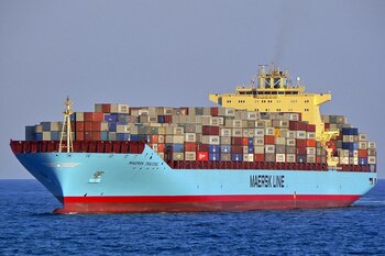 Un carguero estadounidense de Maersk
