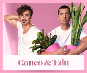 Canco Rodríguez y Eduardo Casanova en 'DecoMasters' (RTVE)