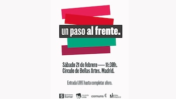 Cartel de 'Un paso al