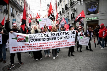 Trabajadoras de la CGT en