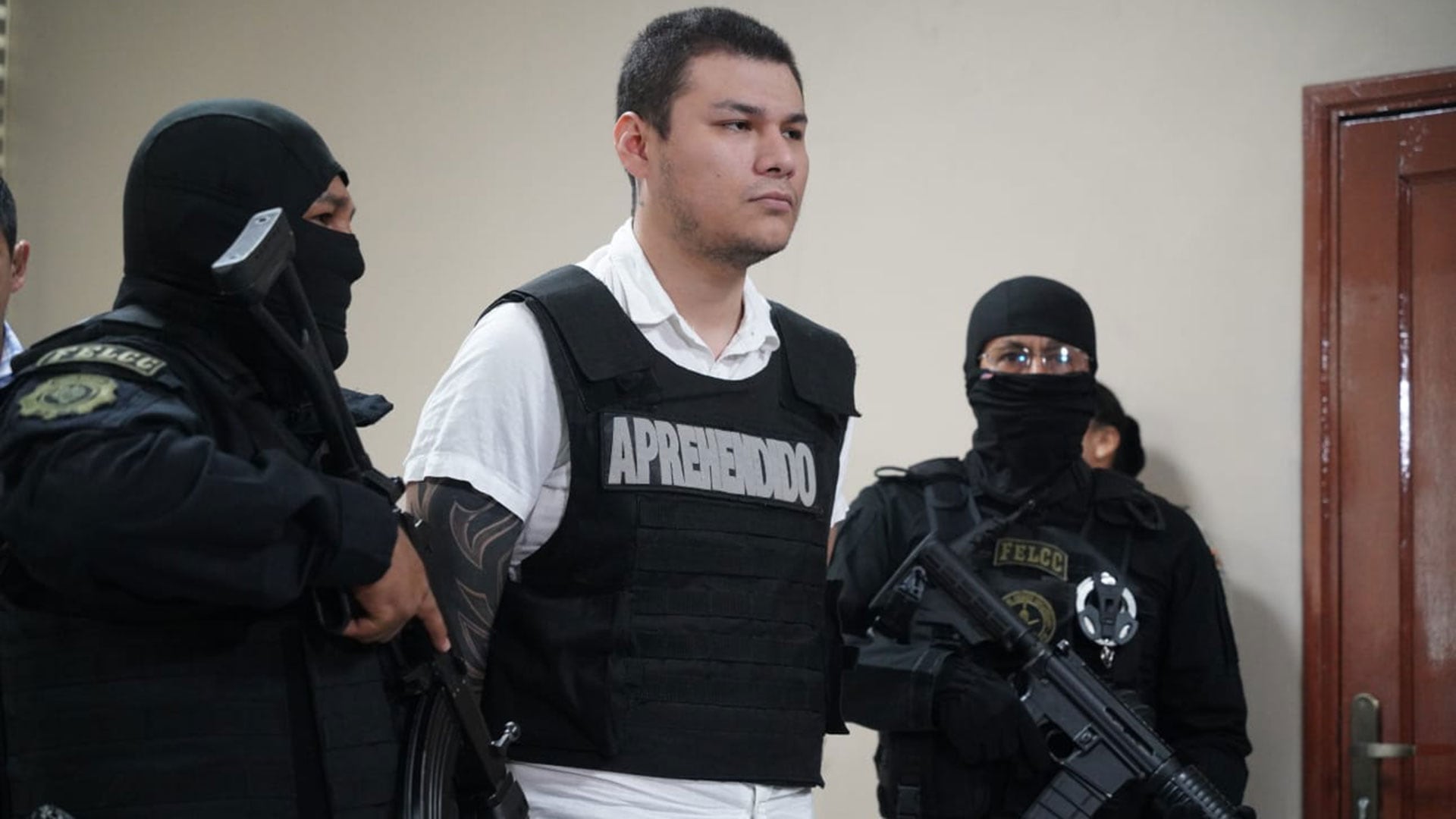 La Policía de Bolivia presentó a quien se presume que es el piloto de Sebastián Marset (Ministerio de Gobierno Bolivia)