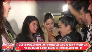 Brunella Horna critica a Pamela López por salir de fiesta y no acudir a audiencia.