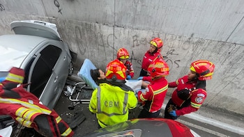 Accidentes de tránsito dejan varios heridos en distintos puntos de la Ciudad de Guatemala