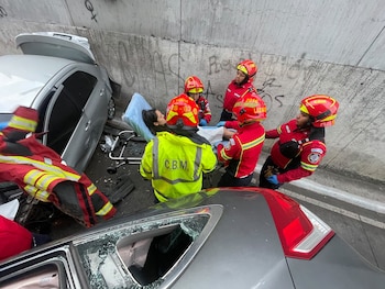 Varios accidentes de tránsito en diferentes puntos de la Ciudad de Guatemala dejan muertos y heridos.