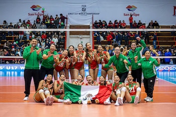 México venció a Venezuela en la primera fecha del Mundial Sub 17 de vóley 2026.