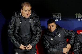 El entrenador de Osasuna Jagoba