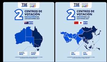 El Tribunal Supremo Electoral de El Salvador habilitó dos centros de votación en Australia y otros dos en Asia para las elecciones generales del 28 de febrero de 2027 (Cortesía: TSE).