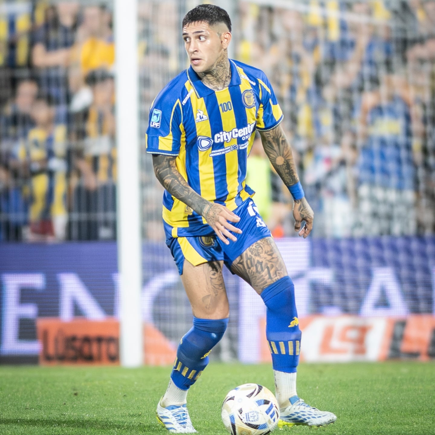 Gastón Ávila es uno de los referentes del plantel de Rosario Central con 24 años (@gastonavila.14)