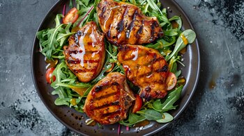 La chuleta de cerdo es