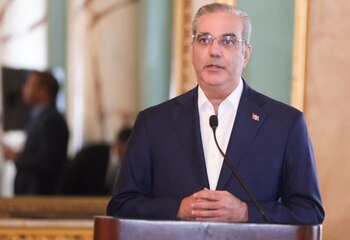 El presidente de República Dominicana, Luis Abinader, ha promovido a su país como destino ideal para la inversión industrial textil y de calzado. (Europa Press)