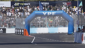 El público siguió la acción