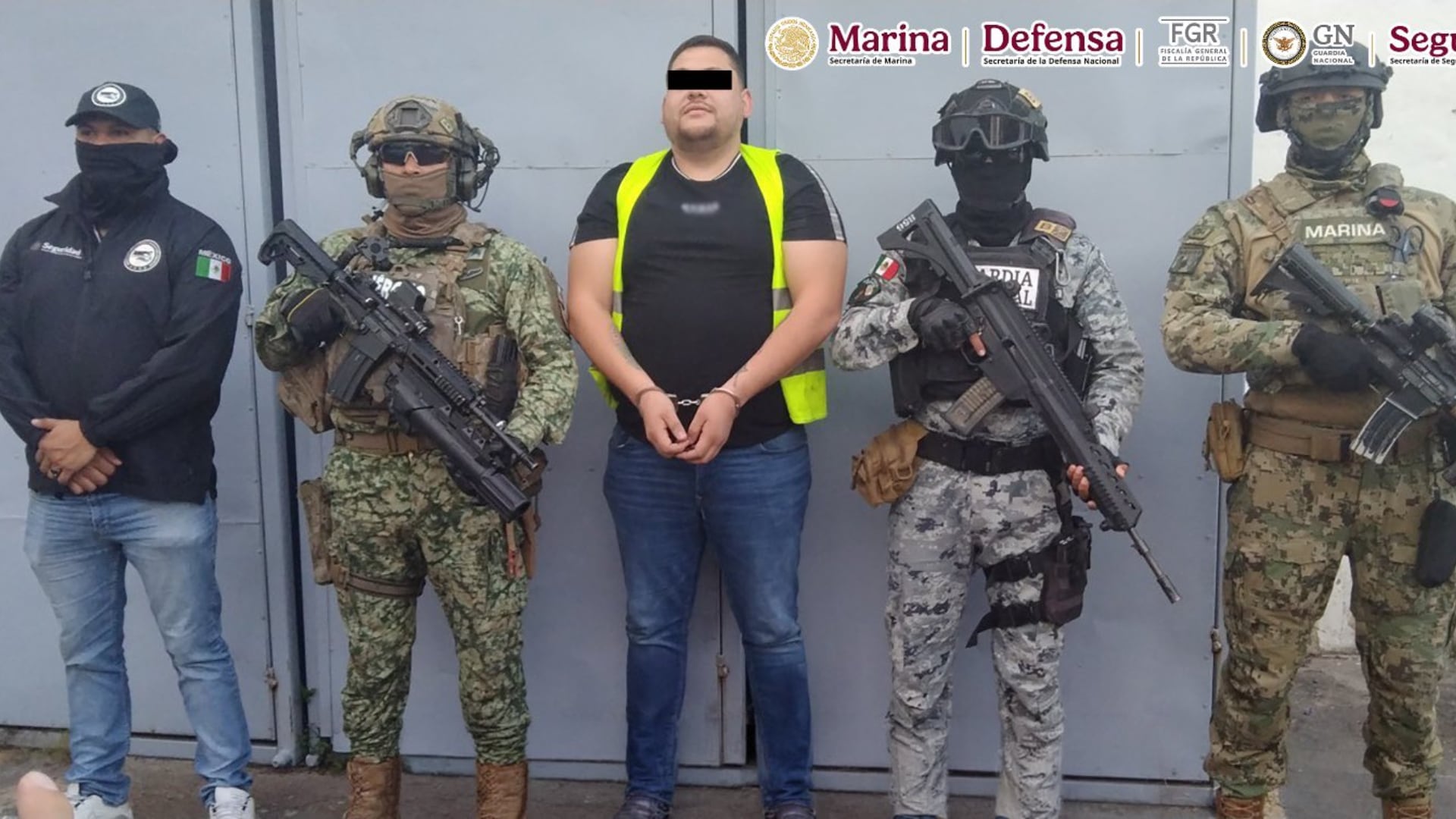Capturan a "El Nenuco", operador del Cártel de Sinaloa, en Zapopan, Jalisco