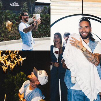 Maluma compartió su familia la